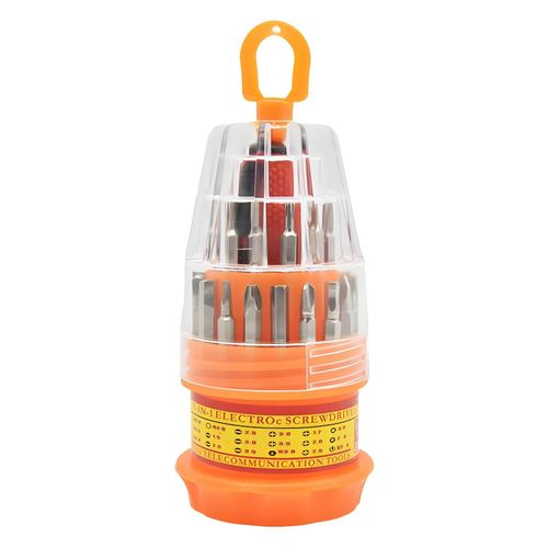 Generic Handheld Screwdriver Tool Set with Assorted Bits, Maintenance Tools for Mobile Phones, Laptops and Daily Electronic Equipment