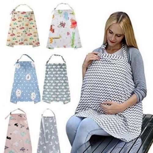 Generic 1 Pcs Mixed Colour/ Design Adjustable Breast Feeding Nursing  Cover