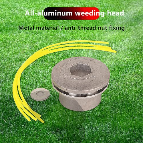 product_image_name-Generic-Universal Aluminium Trimmer Head String Garden Outdoor GrBrush Cutter Bush Accessories Durable Strimmer Head For Lawn Mower-1