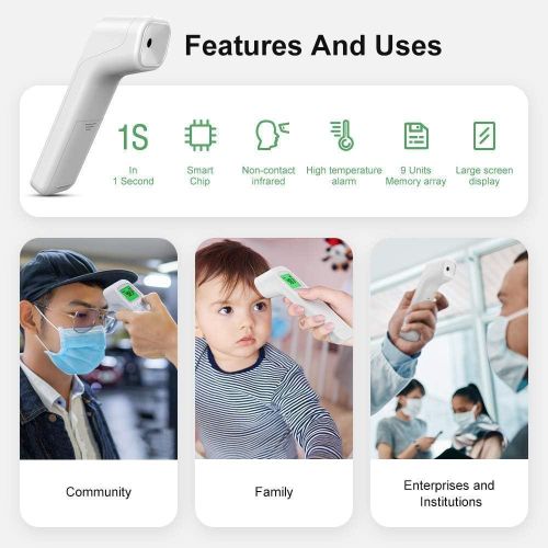 Generic Handheld Infrared Thermometer, Non-contact Infrared Thermometer, Digital Infrared Thermometer With Backlight - image 4