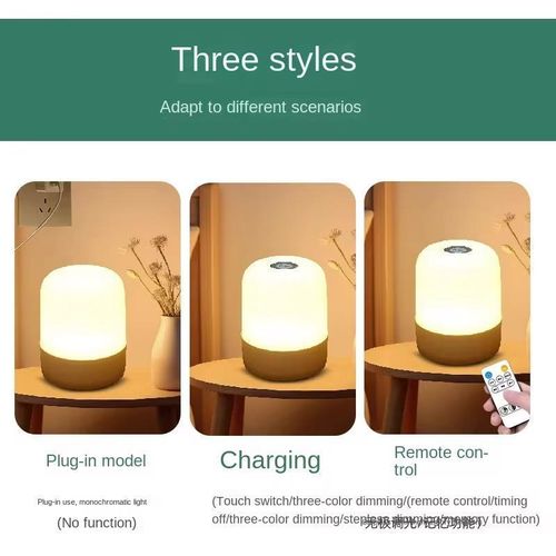 Generic Eye Protection Bedroom Bedside Lamp Remote Control Super Long Battery Life. - image 2