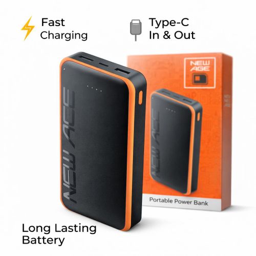 product_image_name-New Angle-22500mAh Power Bank Fast Charging Type-C Input & Output Portable Charger-1