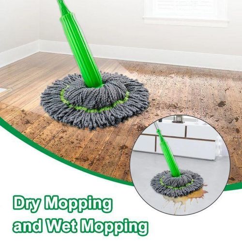 Generic New design unique Self Twist Absorbent Mob Hand Self-twisting Floor Mop Stick - image 5