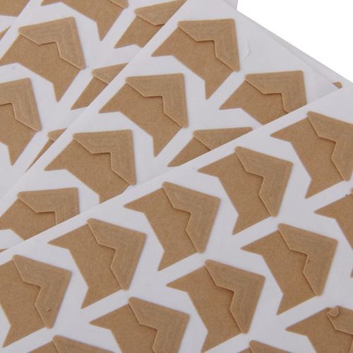 120pcs Self-adhesive Photo Corner Sticker Craft Scrapbooking Album