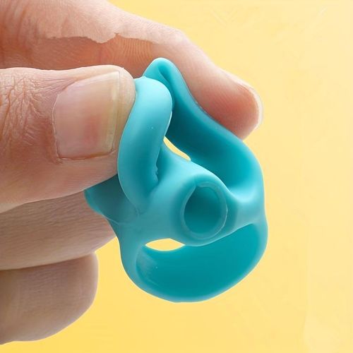 product_image_name-Digabi-5pcs student pencil holder corrector set for kindergarten primary school students Writing corrector Soft rubber writing posture pencil holder-2