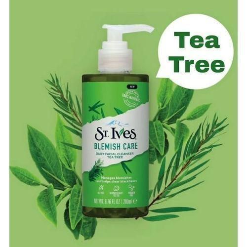 product_image_name-St Ives-Blemish Care Tea Tree Face Wash-200ml-1