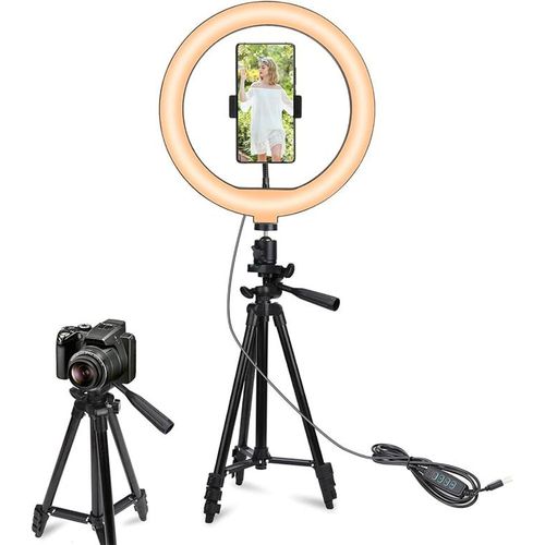 Photography Lighting Video Camera Ring Light Video Photo Light LED Ring  Light Lamp YouTube Self Portrait Video Filming Studio From Promic, $38.87 |  DHgate.Com