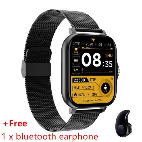 Smartwatch bluetooth best sale earphone