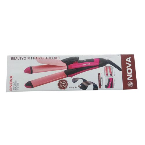 Generic NOVA 2 IN 1 HAIR STRAIGHTENER AND CURLER - image 2