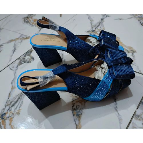 Geriger Gegallel New Gorgeous Elegant Blue Sandals - image 3