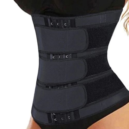 Generic Women Waist Girdle Belt Body Shaper Cincher Trainer Tummy Black XL