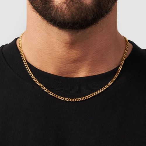 Fashion Cuban Link Gold Chain Necklace