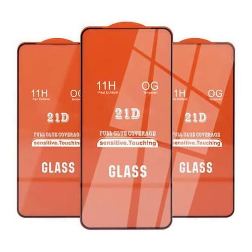 Generic Iphone 16plus 21D Quality Protective Screen Protector (white)