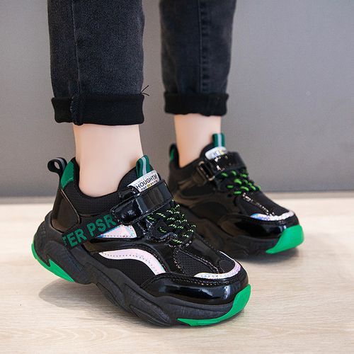 Girls clearance green sneakers
