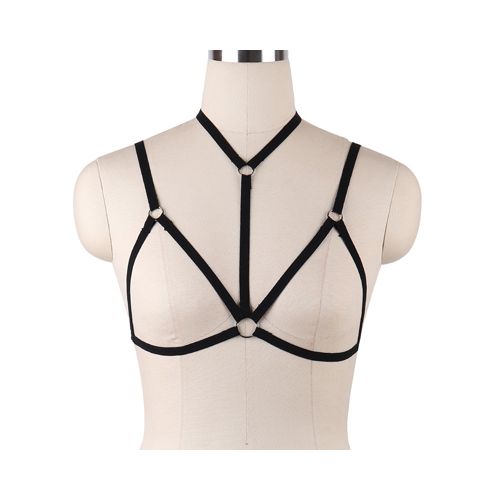 Fashion JLX.HARNESS Y Ladies Women Body Harness Bra Fetish Chest