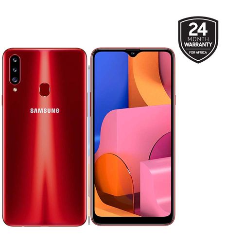 product_image_name-Samsung-Galaxy A20s 6.5-Inch (3GB,32GB ROM) Android 9.0 Pie,  Triple Camera (13MP/5MP/8MP) + 8MP 4G LTE Fingerprint - Red-1