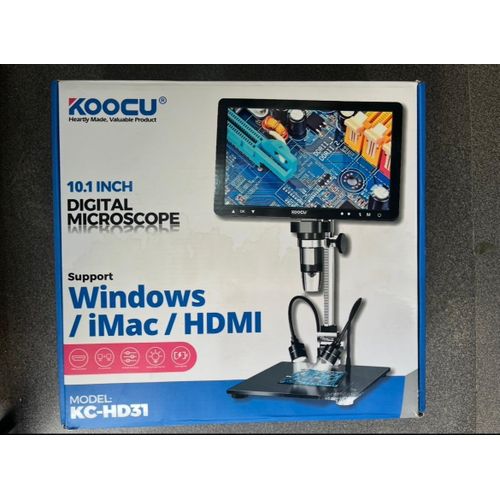 circuit board digital microscope camera with screen