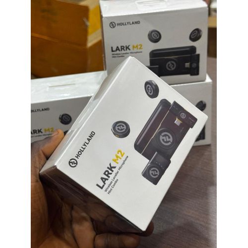Generic Lark1 M2 Mini Combo Hollyland Wireless Mic for iPhone/Camera/Android/PC 300m Range, ANC Microphone 40h Use, YouTube, Vlog (2TX + 2RX + Charging Case) - image 2