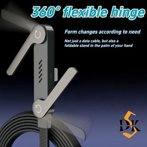 Generic 240W FOLDING PHONE STAND TYPE C-C FAST CHARGING CABLE - image 4