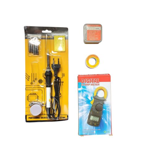 product_image_name-Generic-Clap meter &  Adjustable Soldering Iron Bundle For Electronic  Repair-1
