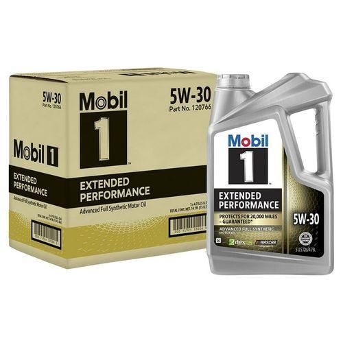 Mobil 1 Extended Performance 5W-30 Motor Oil - 5 Quart (Pack Of 3)