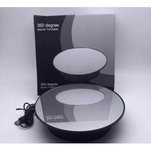 Generic 360-degree Electric Rotating Turntable Mirror - image 2
