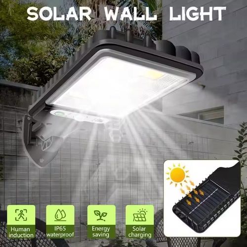 product_image_name-Generic-Solar-powered LED street lamp with  motion sensor and remote control. 3 lighting modes. Outdoor, garden, and garage lamp.-2