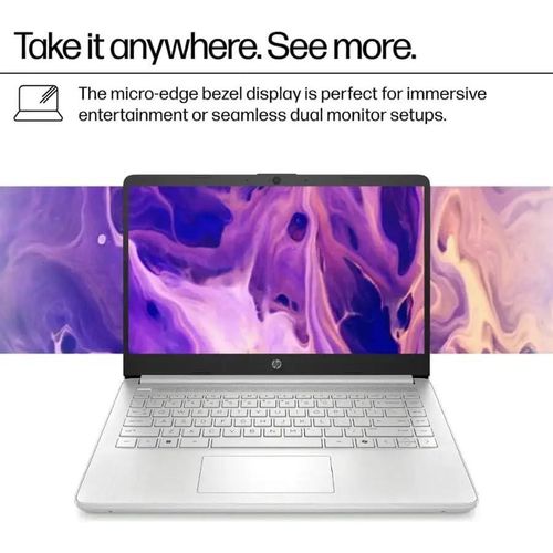 Hp 14 CELERON N150 4GB RAM 128GB UFC 14"HD INTEL UHD GRAPHICS WINDOWS 11 - image 3