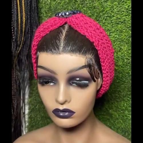 Generic Gele Glueless frontal band with cap(HH)