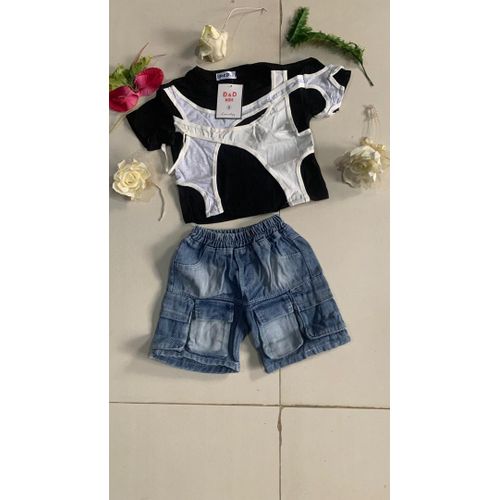 product_image_name-Fashion-VIETNAM JEAN SHORT PANT AND TOP-1