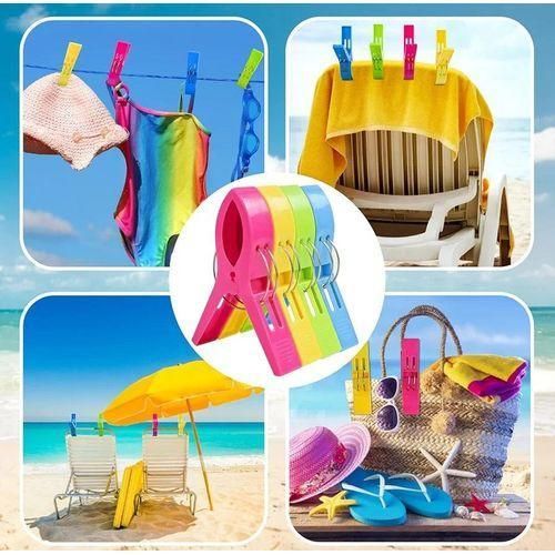 Generic Large Peg Clips for Beach towels, chairs, tables clips (8-in-1 Pack) - image 2