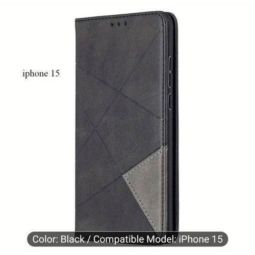 product_image_name-Generic- Leather Wallets IPhone 15 phone case-1