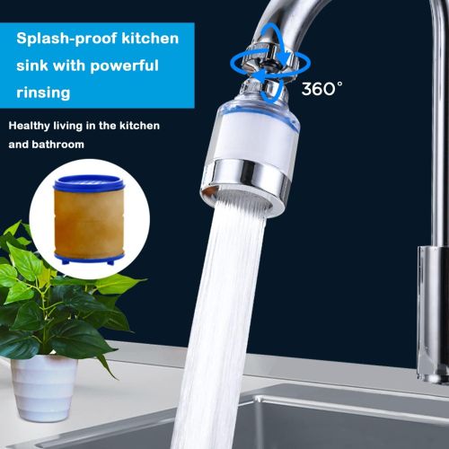 product_image_name-addigoes-Kitchen Faucet Water Filter – 360° Rotatable Tap Purifier, Dual-Stage, Replaceable Cartridge-3