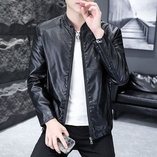 2023 Wholesale Men's Casual Fashion Business Leather Jacket Coat Custom Bomber  Motorcycle PU Leather Jacket for Men - China Jacket and Bomber Jacket price  | Made-in-China.com