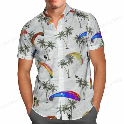 Generic Summer Hawaiian Shirts Fish Printed Shirt Men Women Short