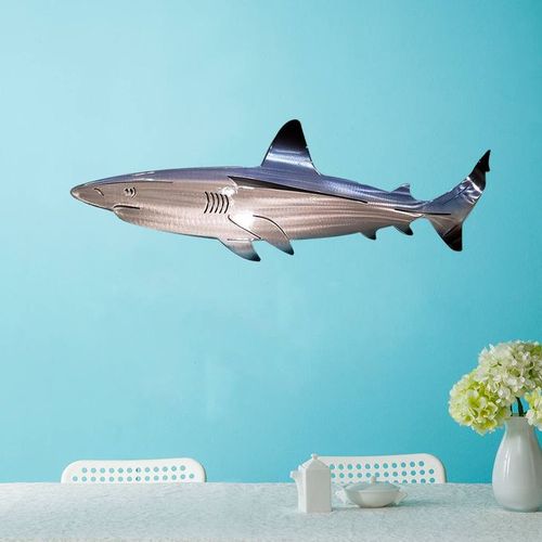 Generic Metal Shark Wall Decor Art Ocean Fish Hanging Exquisite Coastal Jumia Nigeria