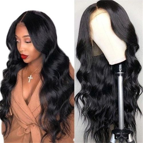 product_image_name-Fashion-Women's Wig Luxury Long Body Wave  Front Wig-2