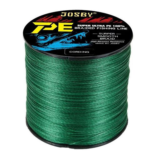 Generic 9 Strand Japan Super Strong 100% Pe Braided Fishing Line Saltwater  Durable Multifilament Multicolor Weave Extreme 20lb-100lb