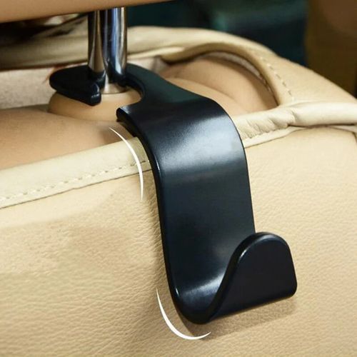 2pcs Car Seat Hook Auto Hidden Back Seat Headrest Hanger For