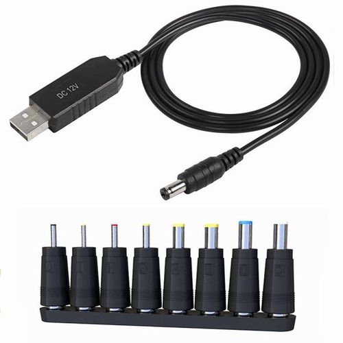 Generic USB DC 5V to 12V Set Up Cable Converter Adapter