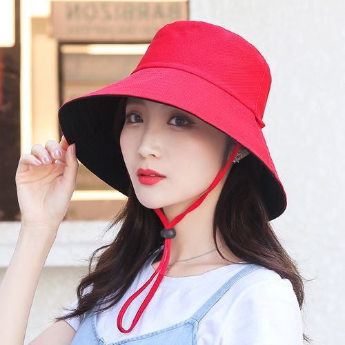 Fashion Summer Bucket Hat Women Outdoor Sunscreen Fishing