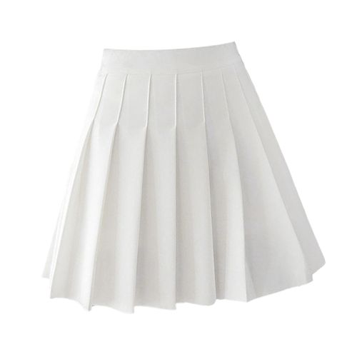 Generic Women Girls Mini Skirt High Waist Pleated Skater Tennis Skirt ...