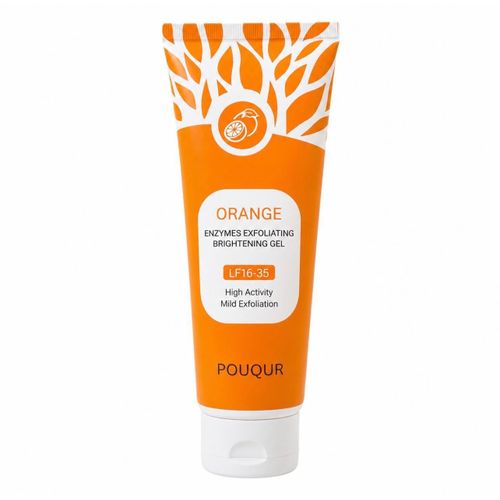 POuQuR Enzymes Exfoliating Brightenin  Gel (Orange)- 2 PIECES