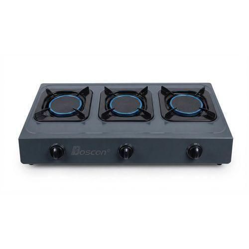 Generic Boscon 3- BURNER STAINLESS STEEL INFRARED GAS COOKER