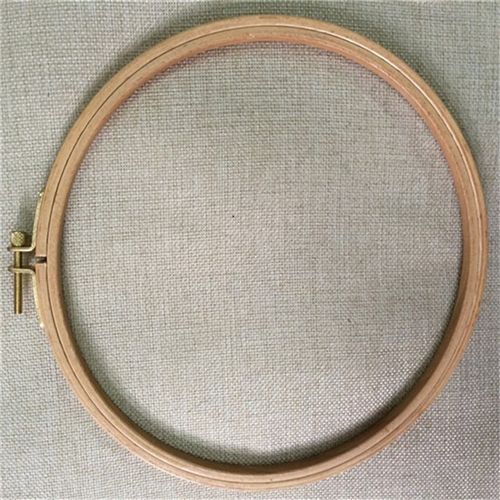 NEW TYPE Wooden Mini Embroidery Hoops Frame Small Hand Stitching Hoops  Cross Framing Hoops Wood Earring