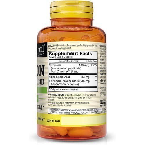 product_image_name-Mason Natural-Cinnamon Alpha Lipoic Acid 60 Capsules-2