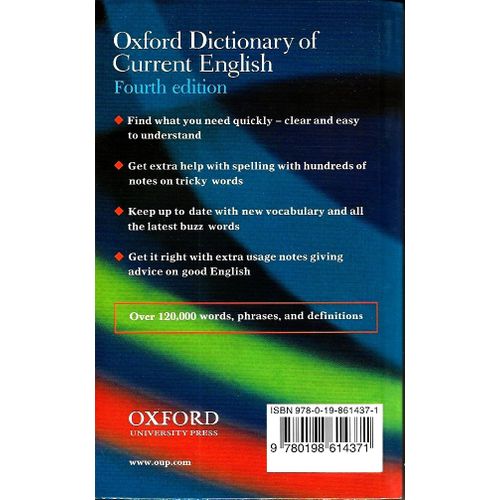 product_image_name-Jumia Books-Oxford Dictionary Of Current English-2