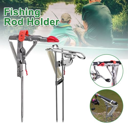 Generic Automatic Double Spring Angle Pole Fish Pole Bracket Standard Rod  Holder Upgrade Type