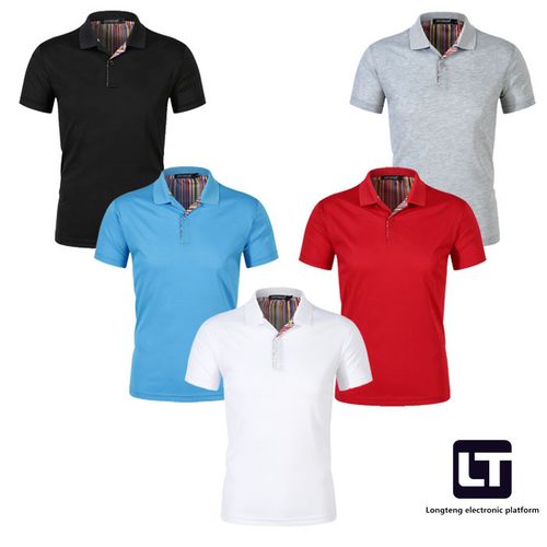 Lt Fashionable Men's POLO Shirts With Short Sleeves 5 In 1 | Jumia Nigeria