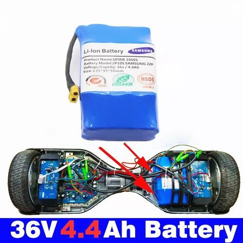 Bateria Hoverboard 36v Rechargeable Lithium Battery 4400mah Balance Scooter  for Electric Balance Scooter Suction Unicycle-New - AliExpress